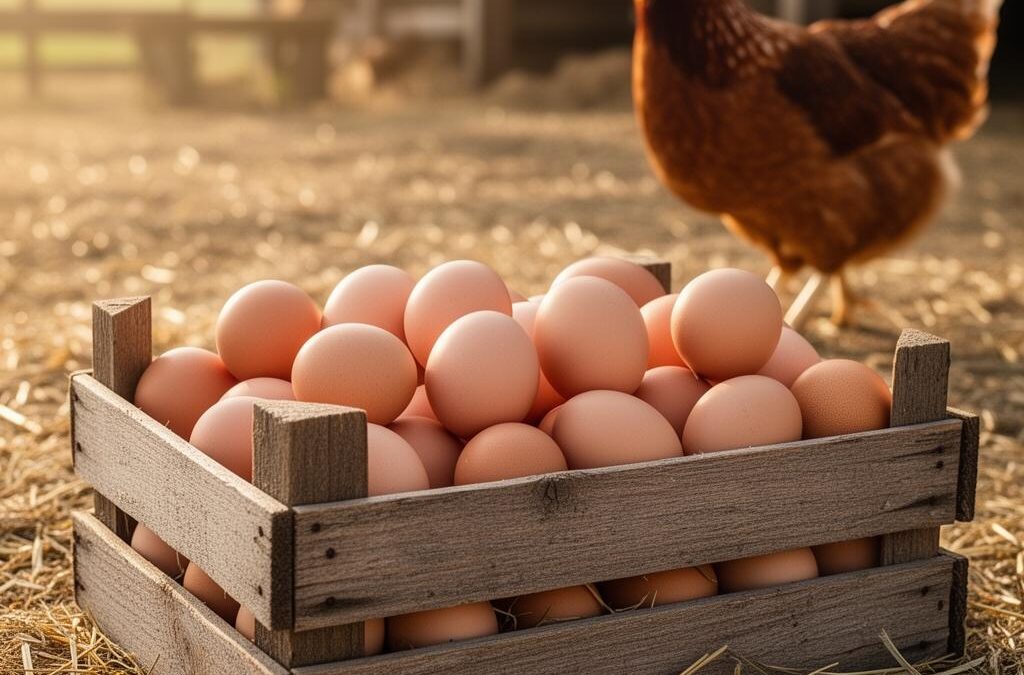 Producción de huevos